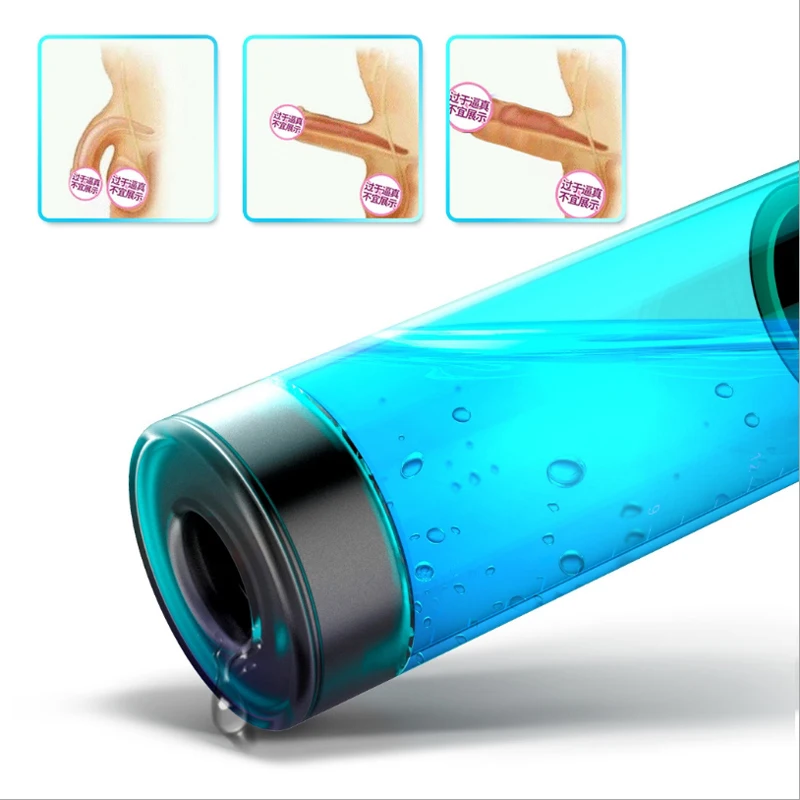 Hydrotherapy Adults Penis Vacuum Pump Men Dick Vacuum Erection Assisting Device Male Cock pro extender Pump Enlarge Exercise