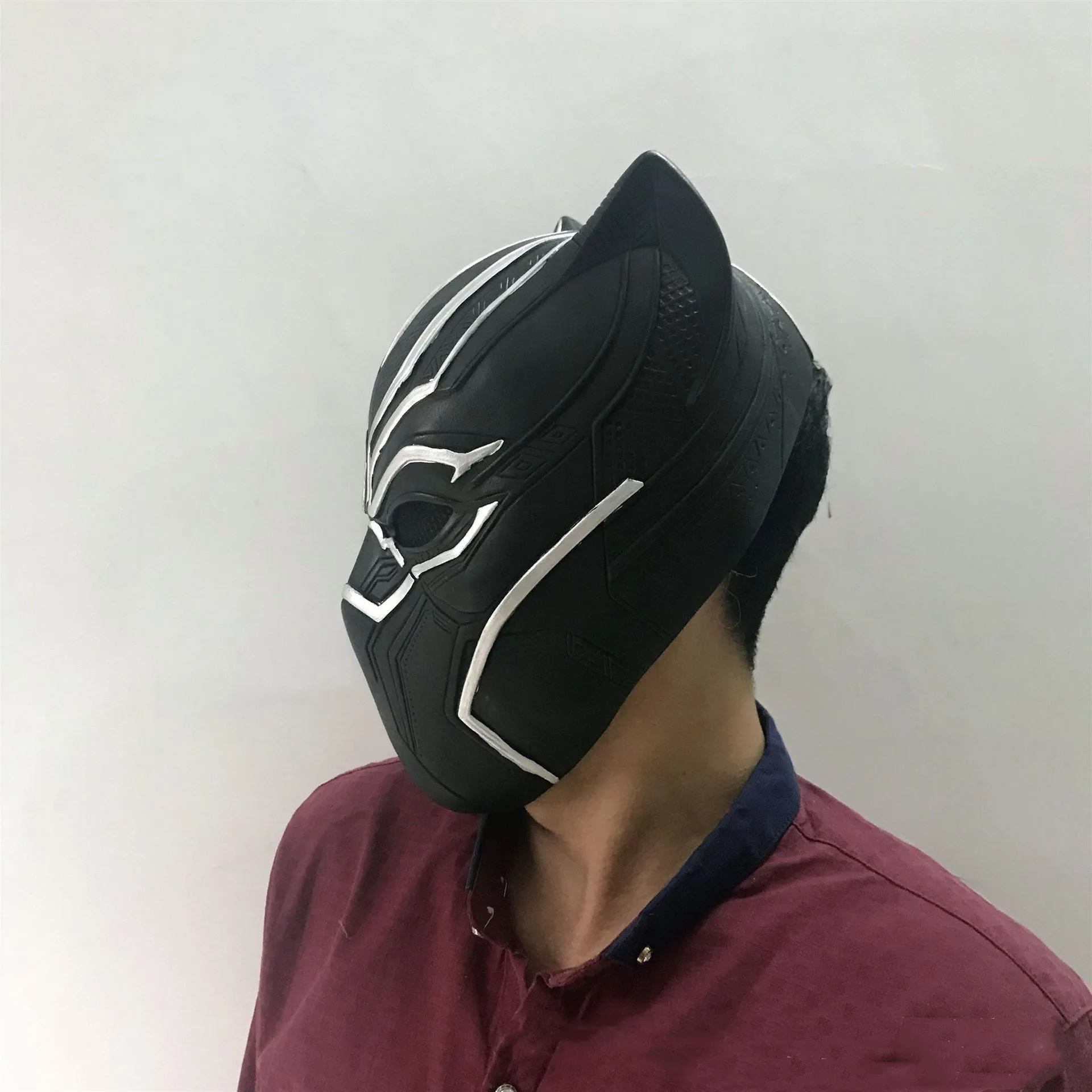 Superhero latex headgear Cosplay Halloween performance props mask around the film christmas costumes