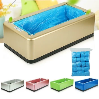 

Home Automatic Shoe Covers Machine Home Office One-time Film Machine Foot Set Disposable Shoe Cover Box