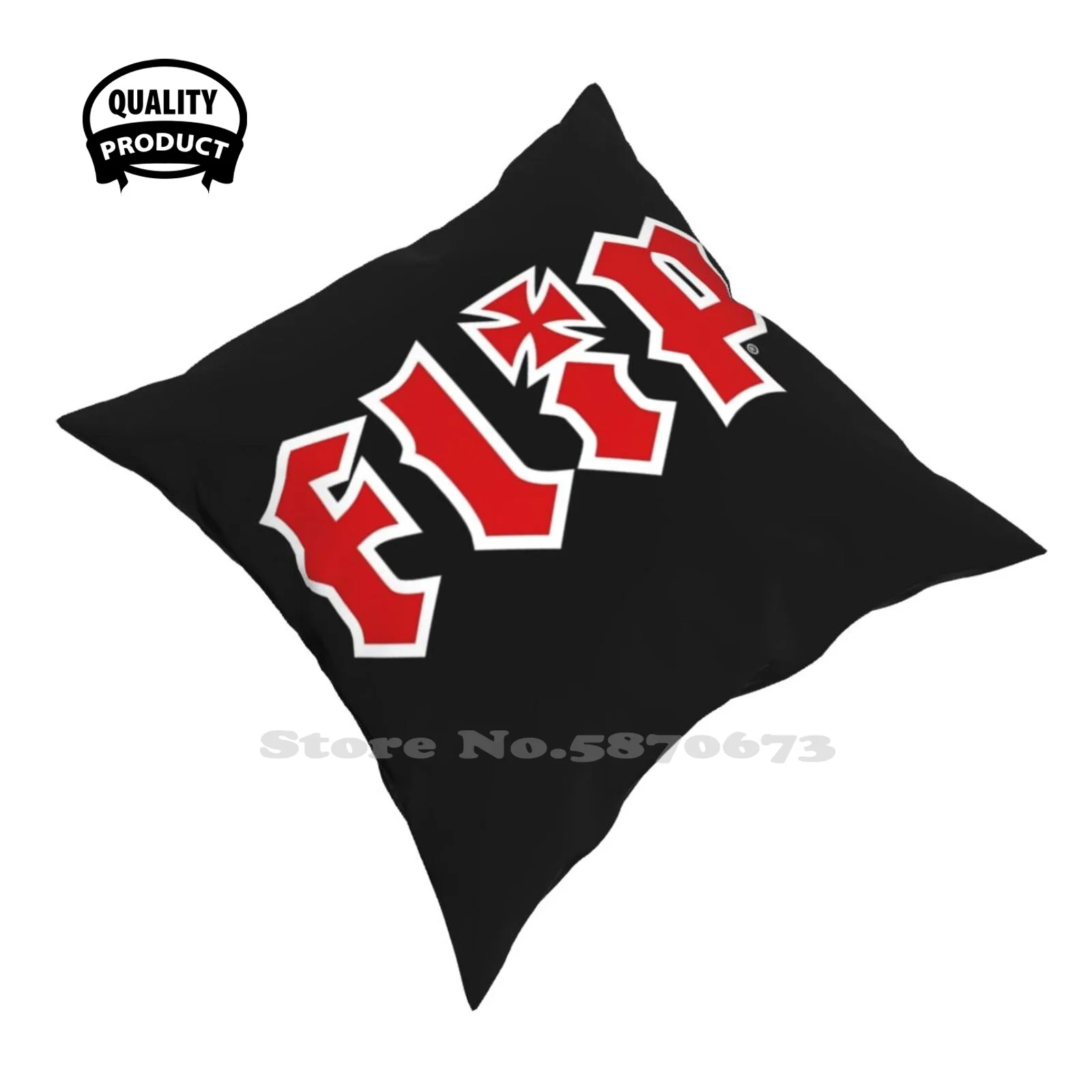 Flip Skateboards Throw Cushion Pillow Cover Skate Deck Grip Wheels Independent Baker Emerica | Дом и сад