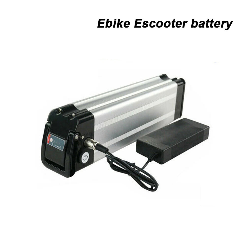 

24V ebike escooter battery 10Ah Silver fish lithium bicycle battery pack for 24V 150W ebike escooter