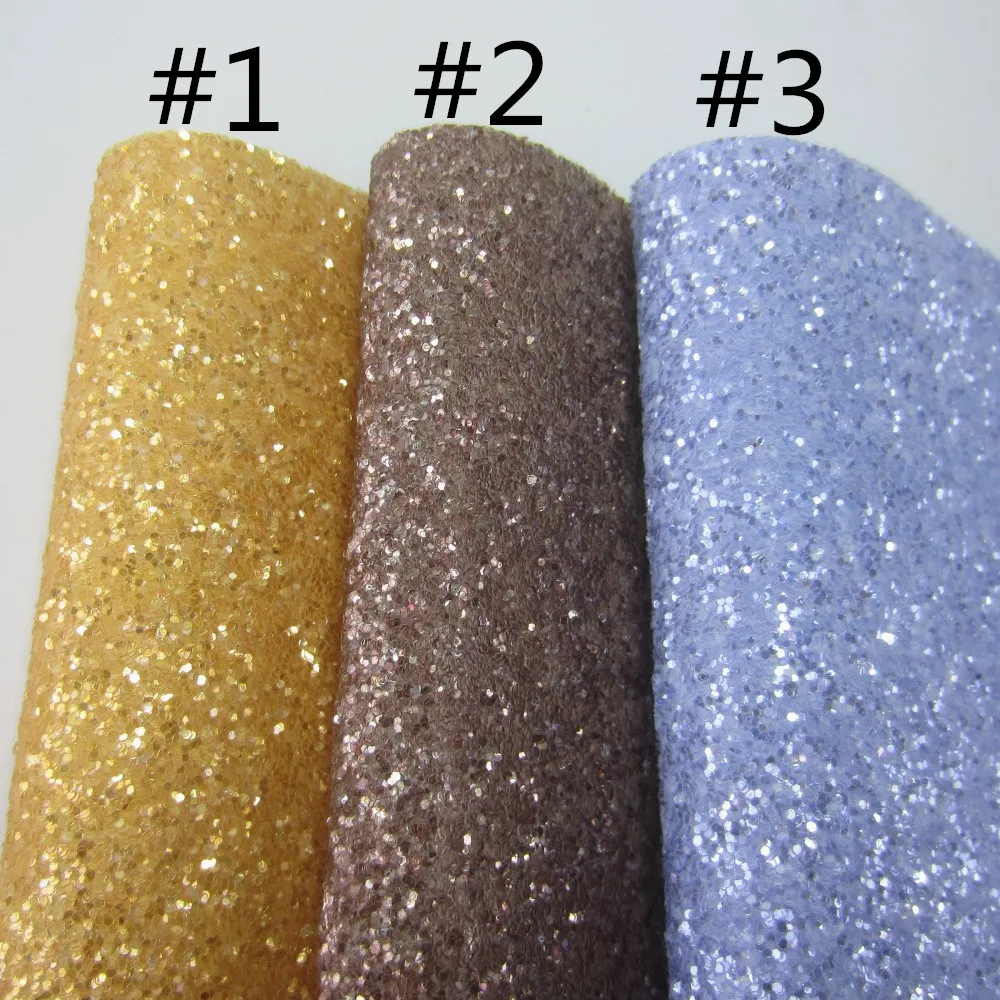 

A4 Sheet 8"X11.8" Chunky Hexagonal Glitter Fabric Leather Faux PU leather For Shoes Bows Craft Sewing DIY 1piece F0394