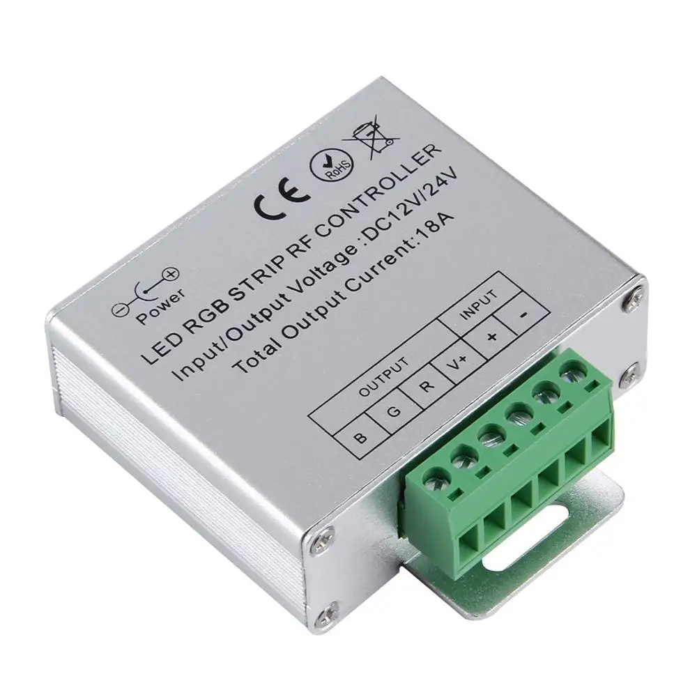 Тачскриновый планшетный компьютер RGB контроллер DC12V 24V Беспроводной светодиодный пульт дистанционного управления RF сенсорный Панель светодиодный диммер RGB пульт дистанционного управления