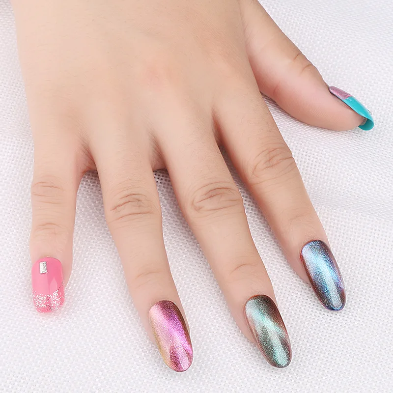 

Holographic Nail Powder Glitter Laser Holo Shimmer Nail Art Decorations Manicure Shining Chrome Pigment ab005