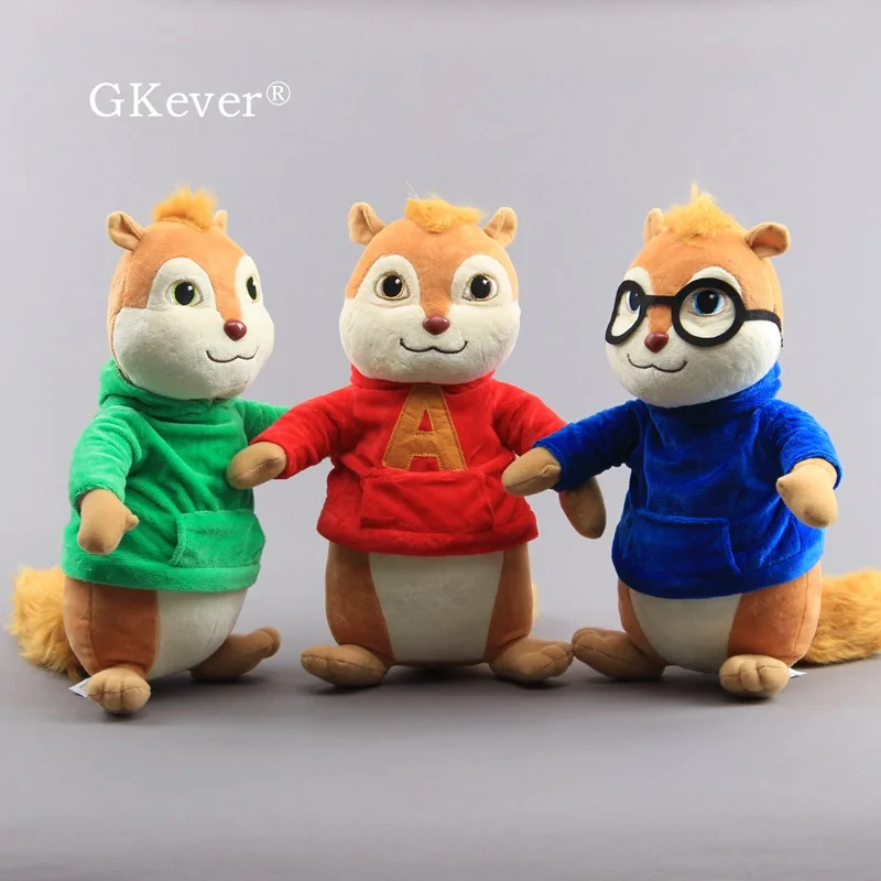 Игрушки из фильма Эльвин и чипсы 32 см милые плюшевые куклы чиоманкс Белка мягкие