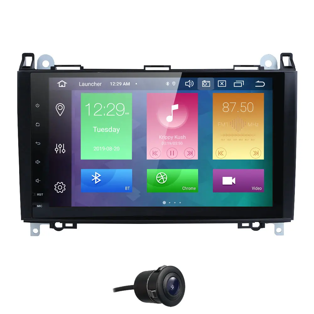 4G ram 64G rom Android 9,0 Mercedes Benz B200 A B Class W169 W245 Viano Vito W639 Sprint автомобильный радиоприемник нет DVD плеер gps головное устройство Bluetooth Wifi USB RDS камера зеркальное соединение DSP ips PX5 - Цвет: Camera5