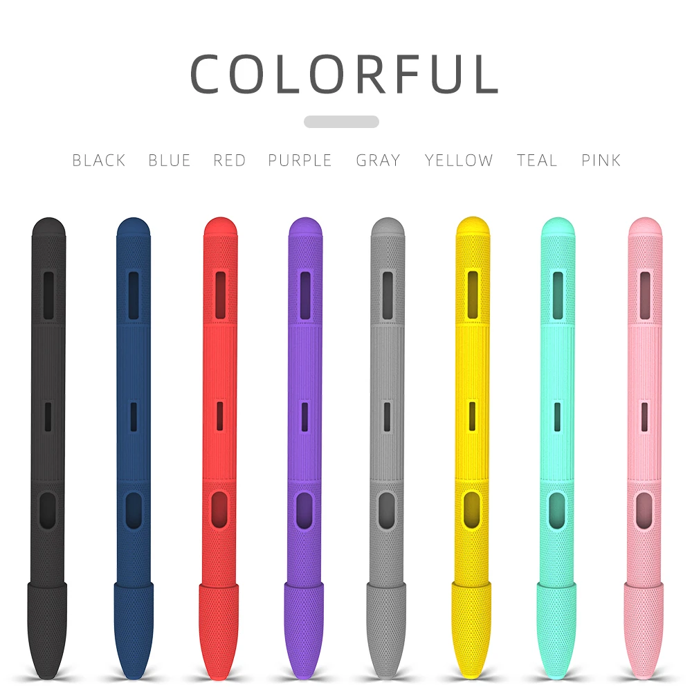 

New Coming Soft Silicone Case Nib Cover Sleeve Wrap Holder For Samsung Galaxy Tab S4 Pen Dust Proof Tip Holder Durable