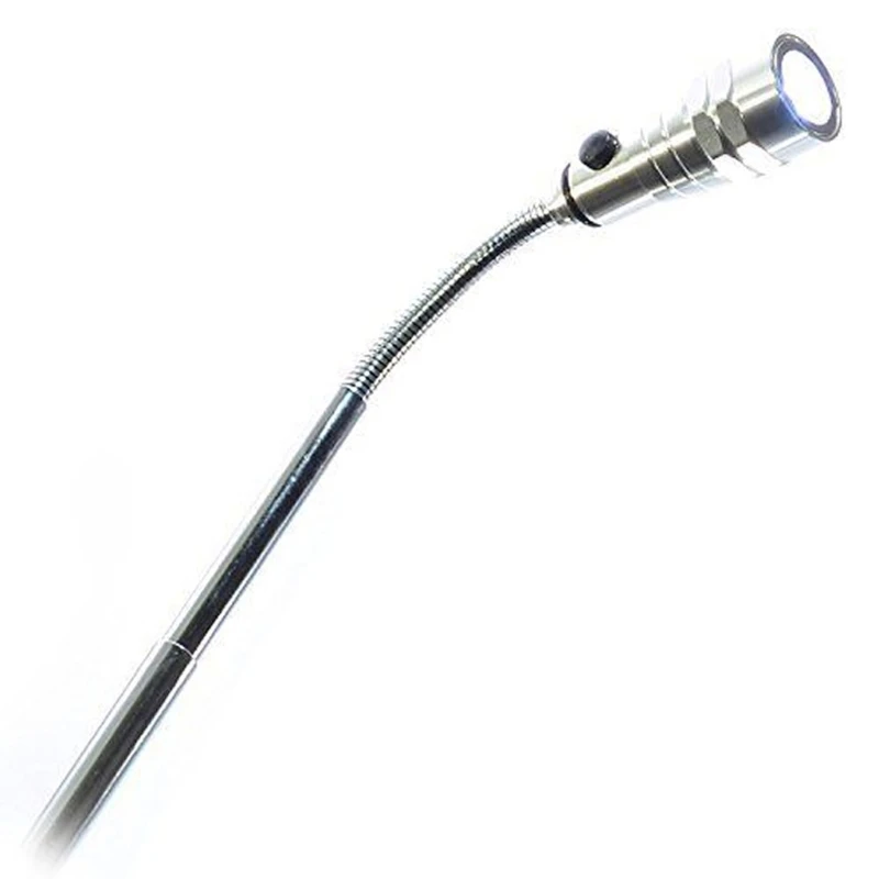 Flexible 3 torche LED télescopique magnétique de Pick Up Tool Lampe de poche New E65B
