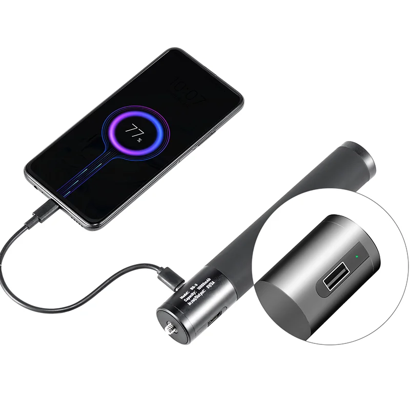 Ulanzi BG-3 BG-4 10000mAh 배터리 보조베터리 충전기 핸드 그립 미니 18W PD QC 빠른 충전 스마트 폰 GoPro 10/9/8/7