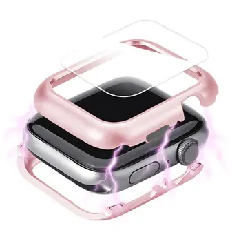 

Magnetic cover For Apple Watch case apple watch 4 3 44mm/42mm iwatch band 40mm/38mm screen protector protective glass