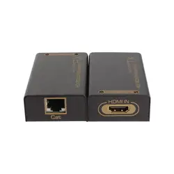 HDMI удлинитель 60 м расширение HD hdmi-удлинитель Протокола по cat5e/6 Ethernet кабель Поддержка 3D передатчик приемник