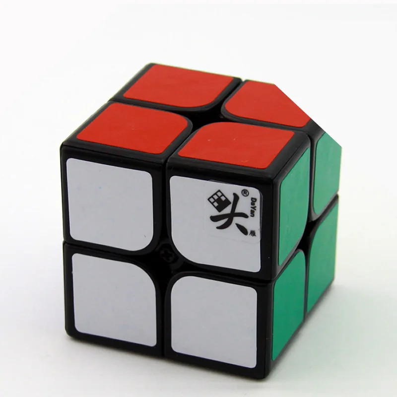 DaYan 2x2x2 кубик руб 2x2 46mm/50mm резкий разворот мозга профессиональный Скорость руб головоломки антистресс Непоседа Образовательных игрушки для мальчиков