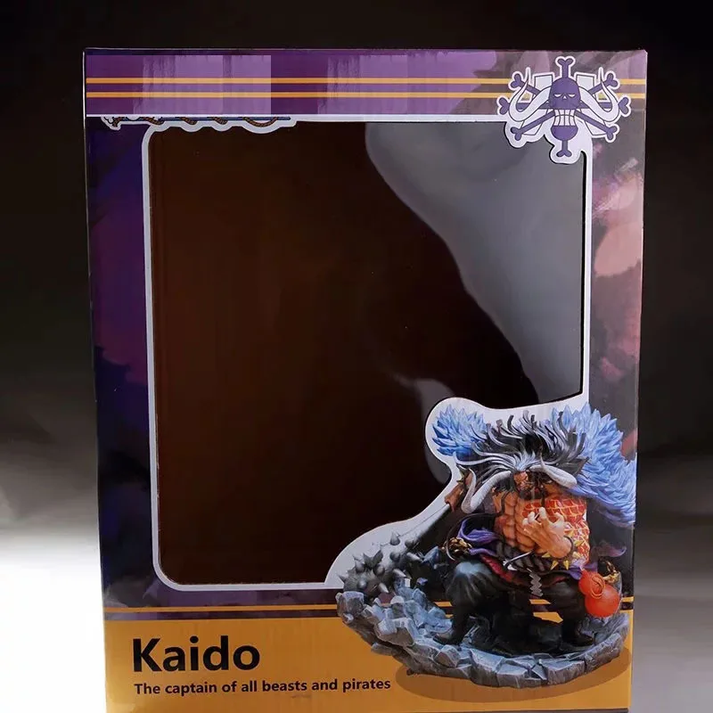 Один кусок/морской король пять имперских резонансных зверей Kaido четыре императора World OB в коробке гаражный комплект украшения