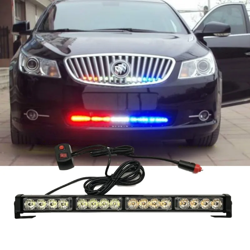12v Led warning light bar Car Truck Led driving flash bar Emergency