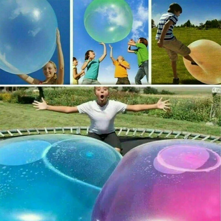 Super Magic Wubble Bubble Ball Balloon Inflatable Antistress Ballon Outdoor Toys 