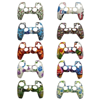 

Multicolor Handle Sleeve Silicone Case Skin Protective Cover for PlayStation PS5 77HA