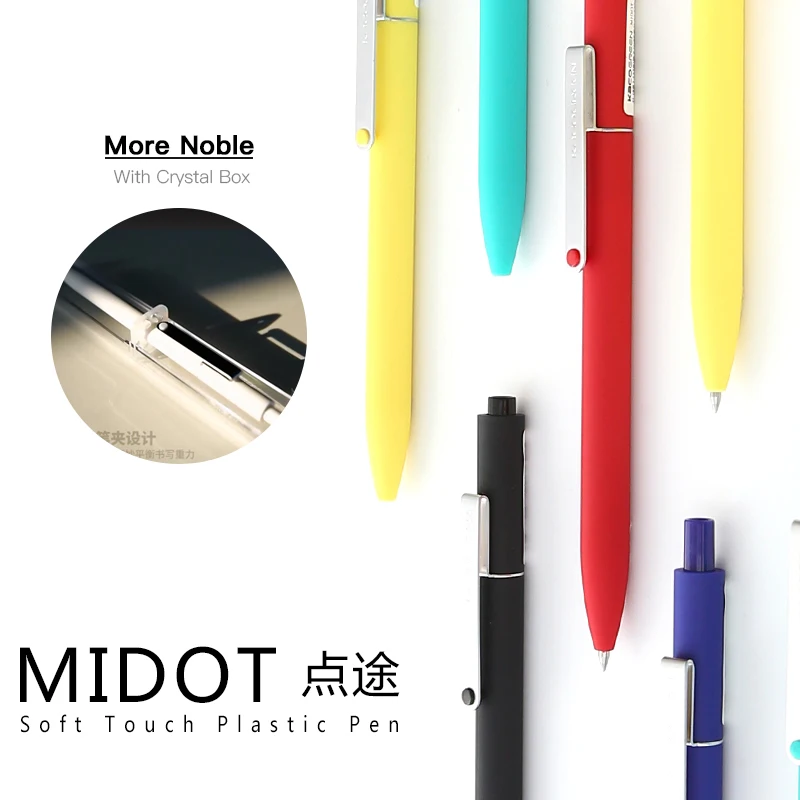 6Colors/Set Cute Morandi Gel Pen Set 0.5mm Color Ink Signature Pen Student  Writing Pen Ballpoint Pen School Office Stationery - AliExpress