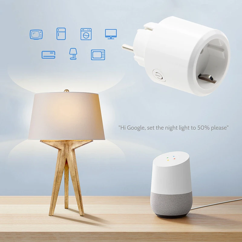 Смарт розетка Frankever 10 А Wi Fi 110 240 В|Умные розетки| |