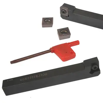 

100mm SCLCR1212H09 Mast 42cr T15 Wrench Insert External Turning Tool Holder Set