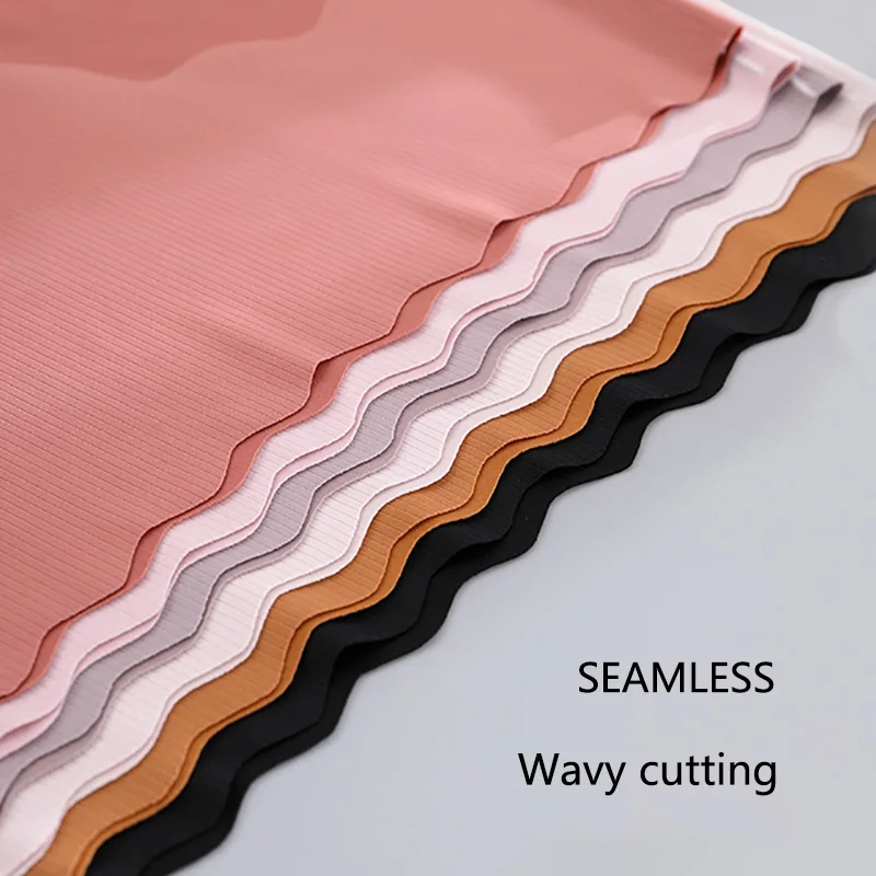 3Pcs Sexy Ruffles Panties Women Soft Seamless Briefs Ice Silk Breathable Underwear Ultra Thin Intimates Lingerie Solid M-XL New