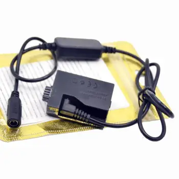 

12V-24V ACK-E5 step-down adapter cable+DR-E5 LP-E5 dummy battery for Canon EOS Rebel XSi XS 450D 500D 1000D Kiss F X2 X3 T1i