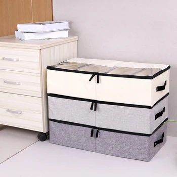 

Foldable Grid Shoe Box Thick Fabric Transparent Shoe Box Dust-proof Shoe Cabinet Wardrobe Closet Storage Tool