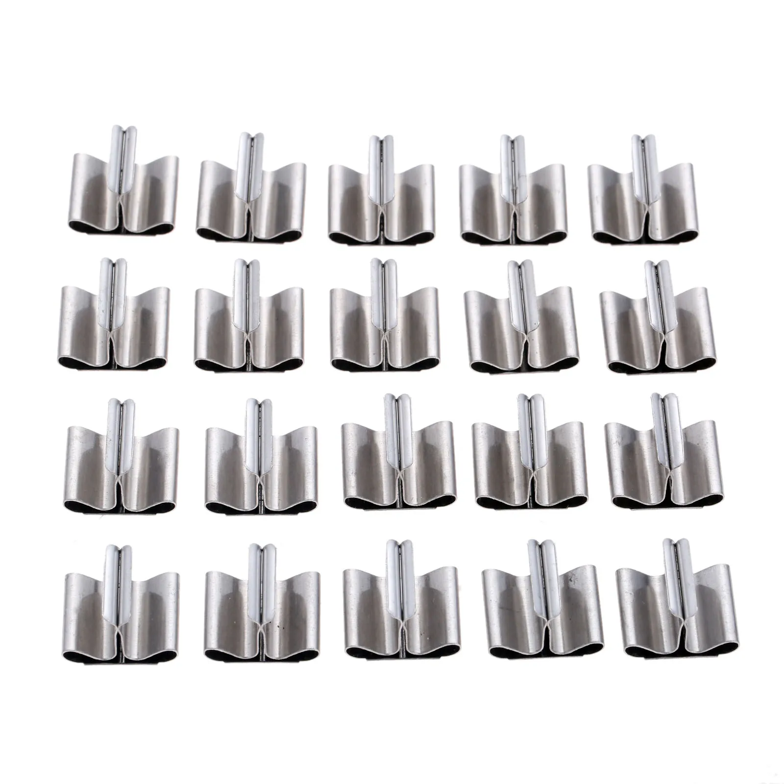 50pcs Diy Wood Candle Wicks Base Stand Iron Clip For Wax Candle Making