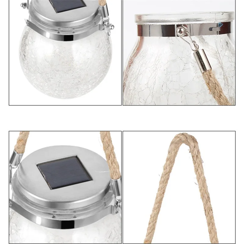 BROTHER – lanterne solaire Portable étanche, éclairage de paysage, lumière d'ambiance, idéal pour un jardin - Description 4