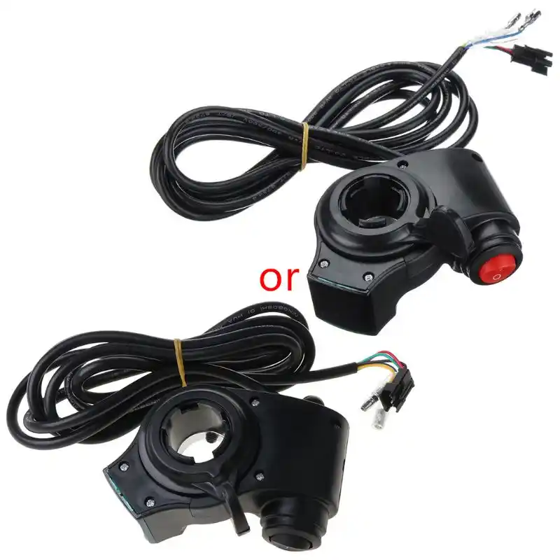 Details about / Thumb Throttle LED Voltage Display for Electric Bicycle Scooter Accessories