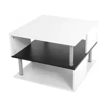 ガーデン家具 60*60*45.7 センチメートル現代スタイリッシュなコーヒーテーブルティーテーブルリビングルームフルーツ本収納ラックリビングルームのテーブ(China)