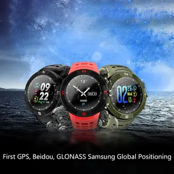 

Smart Watch Sports Round Dial IP68 Waterproof Call Message Reminder Pedometer Sleep Monitoring GPS Smart Watch For Women Men