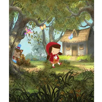 

Fairy tale forest Vinyl Photography Background Kids Party Backdrops For Children Photo Studio