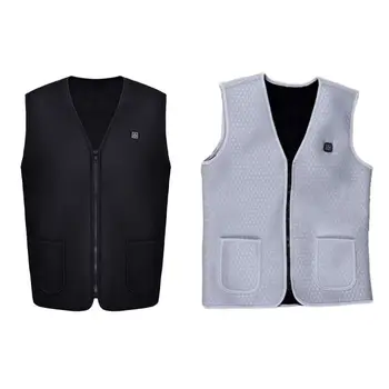 

Unisex Electric Heating Sleeveless Vest Heated Cloth Jacket USB Thermal Clothing