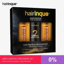 

0% FORMALDEHYDE Keratin Hair Treatment Straightener Repair Damage Hair Care Products Shampoo Brazilian Smooth Keratin Hair Mask