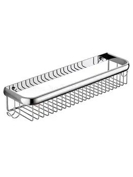 

Punch-free kitchen 304 stainless steel storage basket cruet storage shelf bathroom shelf wall mount