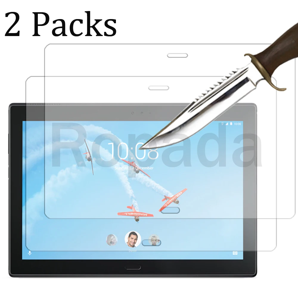 2PCS tempered glass screen protector for Lenovo tab 4 7 8 10 plus E7 E8 E10 M7 M8 M10 REL HD FHD 2nd gen protective films