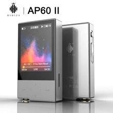 Hidizs AP60 II HiFi портативный Bluetooth 4,0 Apt-x DSD USB DAC FLAC AAC APE MP3 музыкальный плеер AKM4452VN MAX97220A AP60II AP60 II