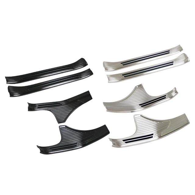 Stainless Steel Inner Door Sill Scuff Plate Covers for Subaru Forester