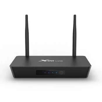 

X96 LINK Android 7.1 TV Box SIFLOWER Router 2 in 1 Amlogic S905W Quad Core 2GB RAM 16GB ROM 2.4G 5G WiFi 4K HD Smart Set Top Box