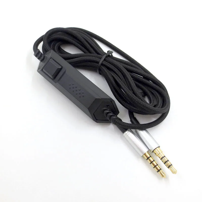 Replacement Audio Cable for Astro A10 A40 Headphones Fits Many Headphones with Microphone Volume Control and no Volume Control