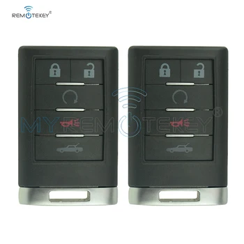 

Remtekey 2pcs car key 5 button for Chevrolet Corvette 2008 2009 2010 2011 2012 replacement smart key fob shell