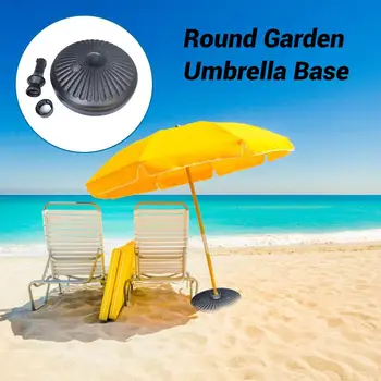 

38mm Portable Durable Outdoor Parasol Garden Umbrella Base Stand Round Patio Beach Garden Patio Umbrella Sun Shelter Accessory