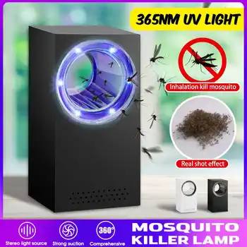 

No Noise Led Mosquito Killer Lamp UV Night Light USB Insect Killer Bug Zapper Mosquito Trap Lantern Repellent Lamp For Home