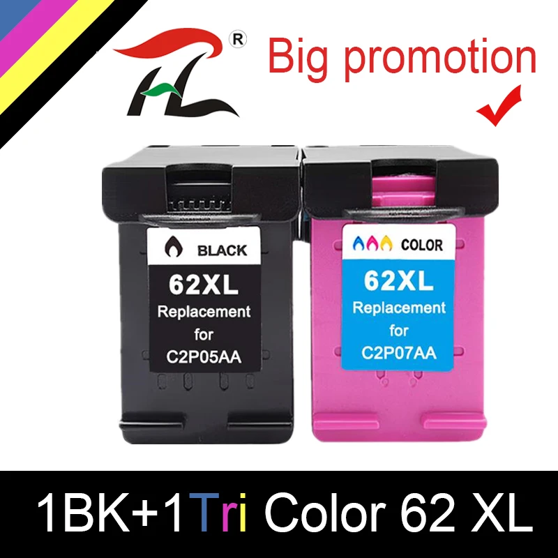 Чернильные картриджи HTL 62 62xl HP Officejet 5740 de 5741 5742 5743 5744 5540 5544 5545 5546 5548|Чернильные