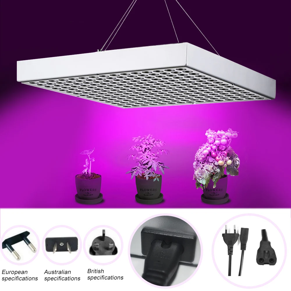

Growing Lamps LED Shell Red Grow Light 45W AC85-265V Full Spectrum Plant Lighting For Flowers Seedling Cultivation