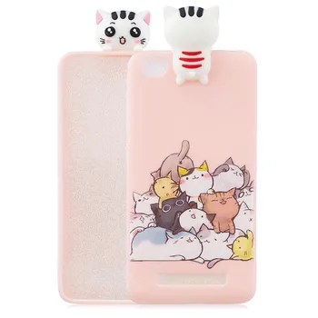 

Silicone Case sFor Coque Xiaomi Redmi 4A Case Cover for Fundas Xiaomi Redmi 4X 3D Cute Cartoon Unicorn Soft TPU Phone Cases Etui