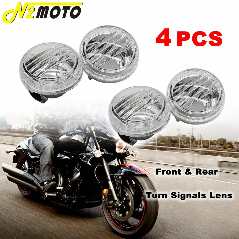 2 пары объективов для сигналов поворота мотоцикла Suzuki 8 6 M109R C90 1500 Intruder M50 C50 VL800