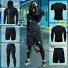 Dry Fit – ensemble de vêtements de sport pour hommes, combinaison de Compression, collant d'entraînement, Jogging, course à pied, 4XL, 5XL Plus ► Photo 2/6