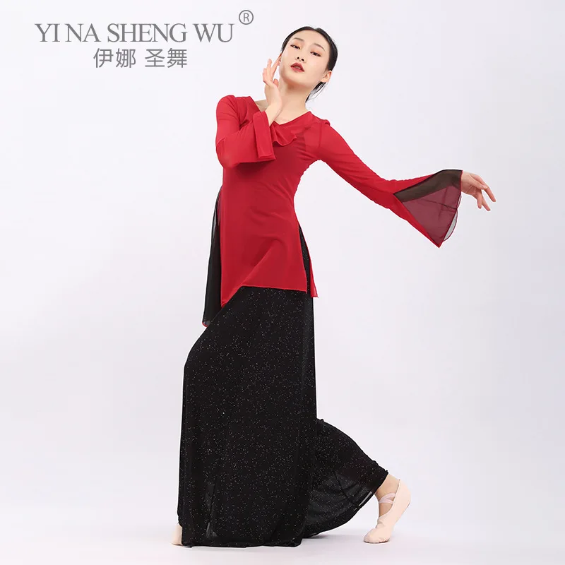 

Топ женский, с длинным рукавом, в национальном стиле