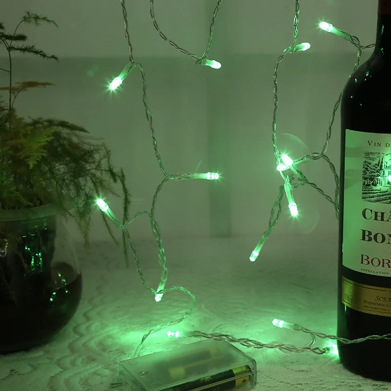 LED Battery Light Creative Wedding Holiday Lights Lighting Chain Outdoor Decoration Decorative Stars Spring Festival Colorful Li